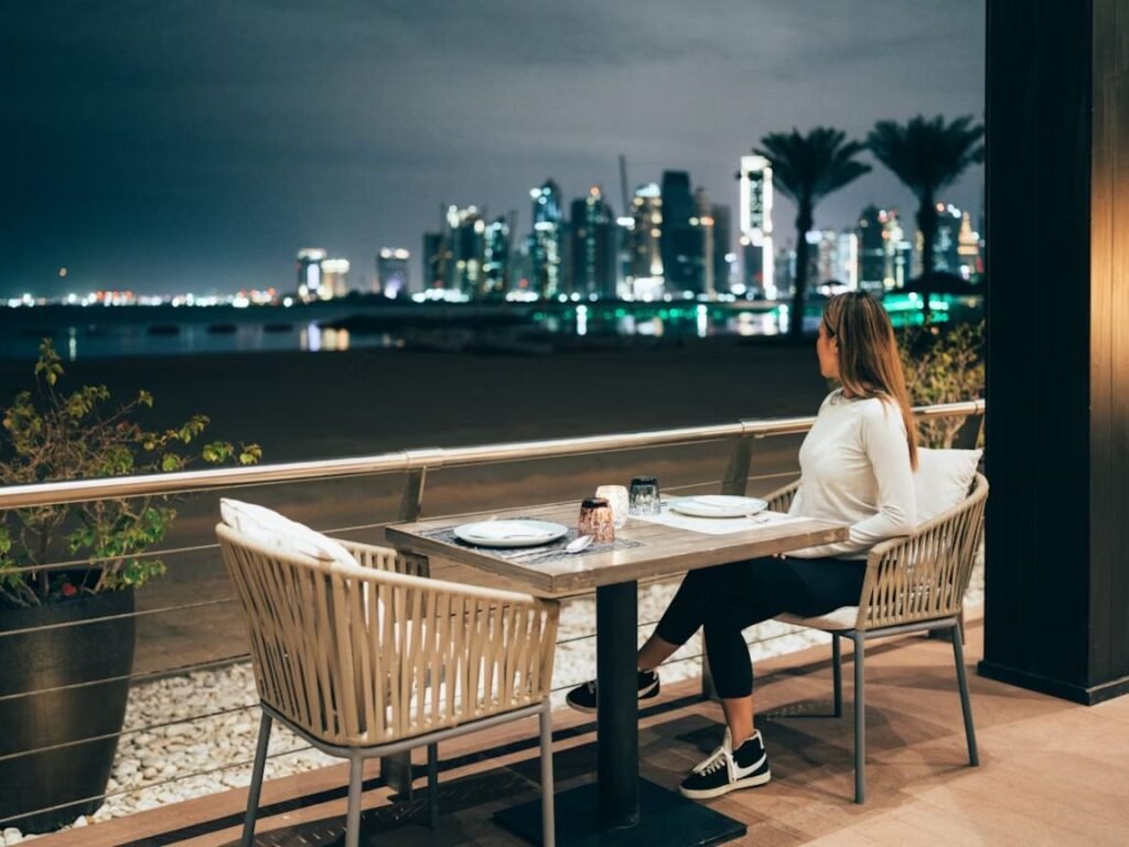 What is a good salary to live in Doha — expat lifestyle dining and leisure at The Pearl Qatar