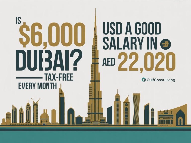 is 6000 usd good salary in dubai